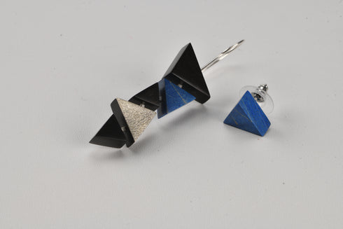 Sharp Gümüş Küpe