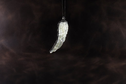 Melek Kanadı Kolye - Sedef