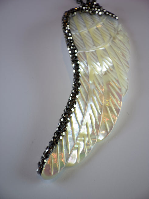 Melek Kanadı Kolye - Sedef